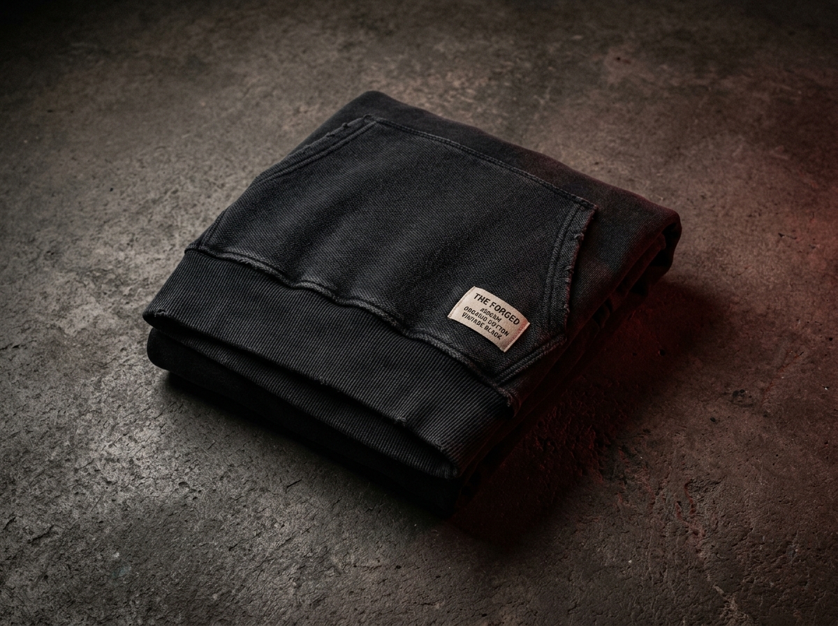 Heavyweight French Terry Streetwear Hoodie