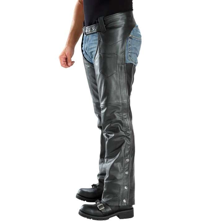 Wholesale Premium Leather Motorcycle Chaps