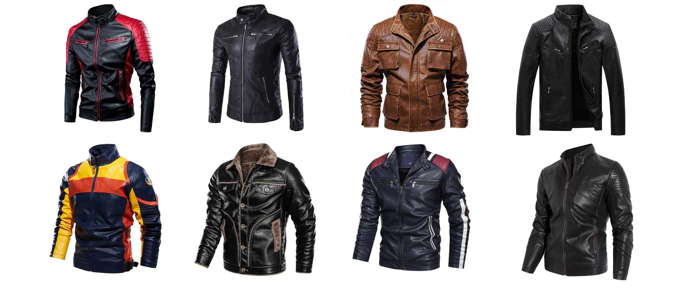 Wholesale Leather Motorcycle Jackets with Free Shipping